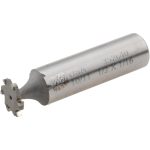 VALUE COLLECTION Woodruff Keyseat Cutter: 1/2" Cut Dia, 1/16" Cut Width, 1/2" Shank Dia, Staggered Tooth STC204