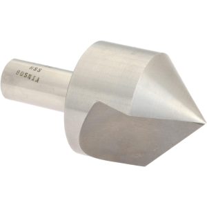 VALUE COLLECTION Countersink: 2" Head Dia, 90.00 deg Included Angle, 1 Flute, High-Speed Steel, Right Hand Cut SC1090200