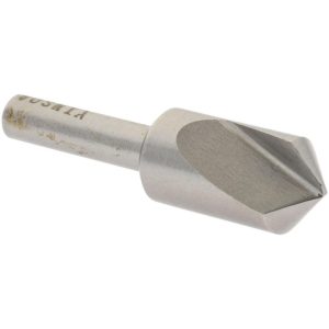 VALUE COLLECTION Countersink: 1/2" Head Dia, 100.00 deg Included Angle, 1 Flute, High-Speed Steel, Right Hand Cut SC10100032