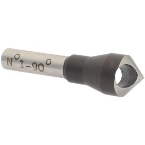 VALUE COLLECTION Countersink: 90.00 deg Included Angle, 0 Flute, High-Speed Steel, Right Hand Cut SC5090D1