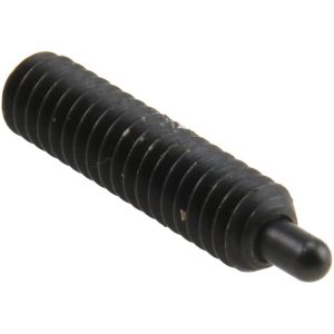 GIBRALTAR Threaded Spring Plunger: 1/4-20, 1" Thread Length, 0.118" Dia, 3/16" Projection 57005G