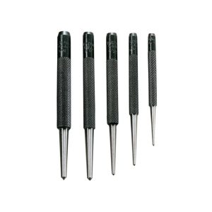 GENERAL Center Punch Set: 5 Pc, 0.0625 to 0.1563" SPC74