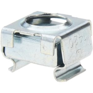 ADVANCE COMPONENTS INC 1/4-20 Screw, 0.025 to 1/16" Thick, Spring Steel Cage Nut ADVD798814203B