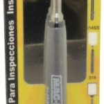 MAG-MATE Inspection Mirror: Rectangular, Stainless Steel Mirror IMS234