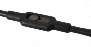CLE-LINE 5/32 to 3/4" Tap Capacity, Straight Handle Tap Wrench C67203