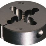 CLE-LINE Round Die: 5/8-11, 2" OD, Carbon Steel C65315