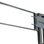 FABENCO Galvanized Carbon Steel Self Closing Rail Safety Gate A71-33
