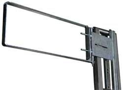 FABENCO Galvanized Carbon Steel Self Closing Rail Safety Gate A71-36