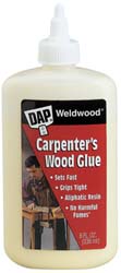 DAP Wood Glue: 16 oz Bottle, Yellow 7079800491