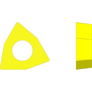 ULTRA-DEX Indexable Drill Insert: WCMX32.52 UD52 913-000-612