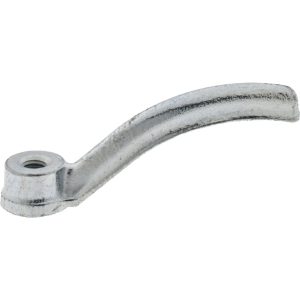 VALUE COLLECTION Handle Nut Adjustable Clamping Handle: 3/8-16 Thread, Ductile Iron 2-EF0-510672