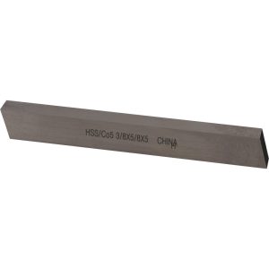 VALUE COLLECTION Tool Bit Blank: 3/8" Wide, 5/8" High, 5" OAL, M35 Cobalt, Rectangle 461-0090