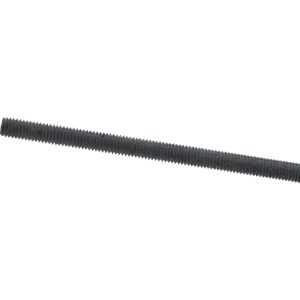 ALL AMERICA THREADED PRODUCTS General-Purpose Threaded Rod: 3/8-16, 6' OAL, Low-Carbon Steel, Hot-Dipped Galvanized Finish 85096