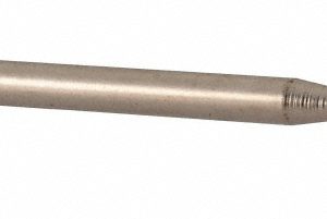GRIER ABRASIVES Mounted Point: 1/4" Thick, 1/8" Shank Dia, B82, 60 Grit, Medium B82-P-26257