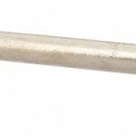 GRIER ABRASIVES Mounted Point: 1/2" Thick, 1/8" Shank Dia, B121, 60 Grit, Medium B121-P-26278