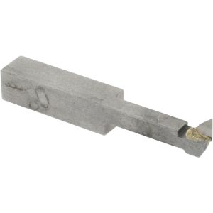 ACCUPRO Single Point Tool Bit: 3/8'' Shank Width, 3/8'' Shank Height, Micrograin Solid Carbide Tipped, RH, IDRT, Threading Tool ACC-IDRT61
