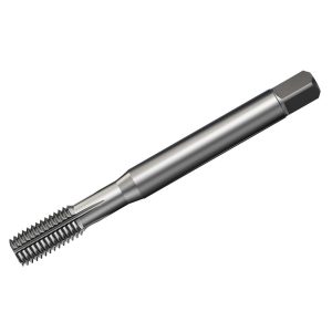SANDVIK COROMANT Thread Forming Tap: 1/4-20 UNC, 2B Class of Fit, Modified Bottoming Chamfer, High-Speed Steel-PM, Titanium Nitride Finish 8248378