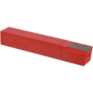 VALUE COLLECTION Single-Point Tool Bit: AL-6, 3/8" Shank Height, 3/8" Shank Width, C2 Solid Carbide Tip, Left Hand 383-0132