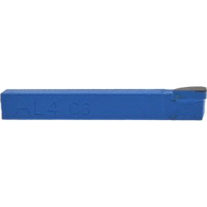 VALUE COLLECTION Single-Point Tool Bit: AL-4, 1/4" Shank Height, 1/4" Shank Width, C6 Solid Carbide Tip, Left Hand 383-0116