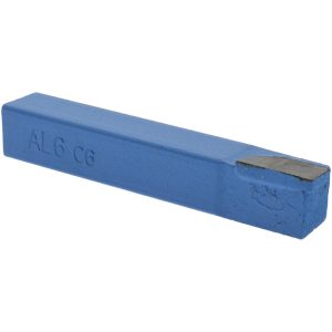 VALUE COLLECTION Single-Point Tool Bit: AL-6, 3/8" Shank Height, 3/8" Shank Width, C6 Solid Carbide Tip, Left Hand 383-0136
