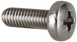VALUE COLLECTION Machine Screw: Pan Head, Pozidriv MPZX06012-050BX