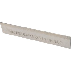 VALUE COLLECTION Cutoff Blade: Parallel, 0.04" Wide, 1/2" High, 3-1/2" Long 363-6005