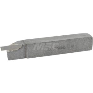 ACCUPRO Single Point Tool Bit: 5/8'' Shank Width, 5/8'' Shank Height, Micrograin Solid Carbide Tipped, RH, RC, Cut-Off & Grooving ACC-RC625060