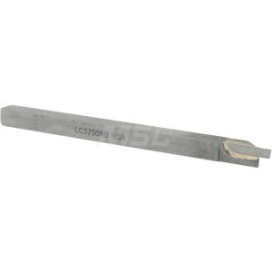 ACCUPRO Single Point Tool Bit: 3/8'' Shank Width, 3/8'' Shank Height, Solid Carbide Tipped, LH, LC, Cut-Off & Grooving ACC-LC375060