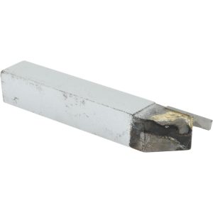 ACCUPRO Single Point Tool Bit: 5/8'' Shank Width, 5/8'' Shank Height, Micrograin Solid Carbide Tipped, RH, RC, Cut-Off & Grooving ACC-RC625080