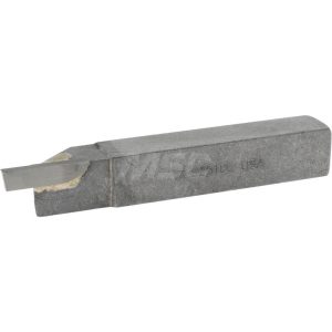 ACCUPRO Single Point Tool Bit: 5/8'' Shank Width, 5/8'' Shank Height, Micrograin Solid Carbide Tipped, RH, RC, Cut-Off & Grooving ACC-RC625100