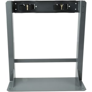 JUSTRITE MFG. COMPANY 12" Long x 28" Wide x 30" High, Gas Two Cylinder Wall/Floor Stand 35288