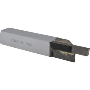ACCUPRO Single Point Tool Bit: 5/8'' Shank Width, 5/8'' Shank Height, Micrograin Solid Carbide Tipped, LH, LC, Cut-Off & Grooving ACC-LC625187