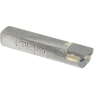 ACCUPRO Single Point Tool Bit: 1/4'' Shank Width, Micrograin Solid Carbide Tipped, RH, BT, Box Turning ACC-BT4