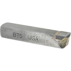ACCUPRO Single Point Tool Bit: 5/16'' Shank Width, Micrograin Solid Carbide Tipped, RH, BT, Box Turning ACC-BT5
