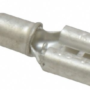 IDEAL Wire Disconnect: Female, Silver, 16-14 AWG, 1/4" Tab Width 83-9481