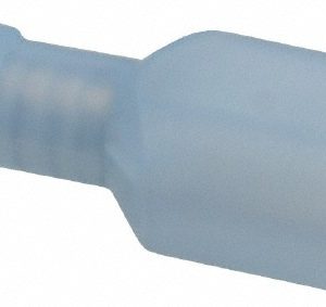 IDEAL Wire Disconnect: Male, Blue, Nylon, 16-14 AWG, 1/4" Tab Width 83-9921