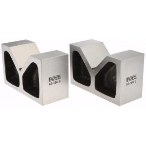 SPI V-Block: 3-1/16" Max Capacity, 90&deg; V Angle AVB0646