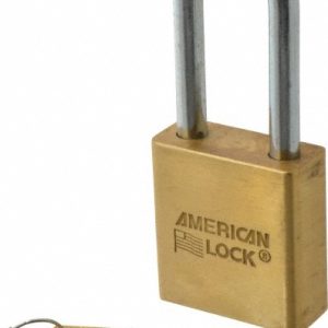 AMERICAN LOCK Padlock: Steel, Keyed Alike, 1-3/4" Wide A21KA-54874