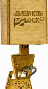 AMERICAN LOCK Padlock: Steel, Keyed Different, 1-1/2" Wide A40