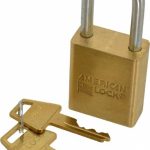 AMERICAN LOCK Padlock: Steel, Keyed Different, 1-1/2" Wide A41
