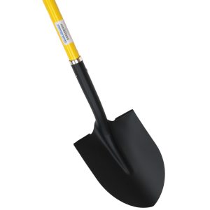 PRO-SOURCE 11-1/2" High, Round Steel Shovel SCJ3-5-1FL