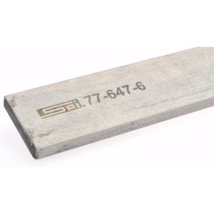SPI Square Straight Edge: 96" Long, 3-5/32" Wide, 19/32" Thick 77-647-6