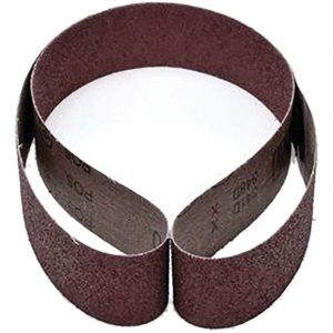 3M Abrasive Belt: 2" Wide, 48" Long, 40 Grit, Aluminum Oxide 7010361749