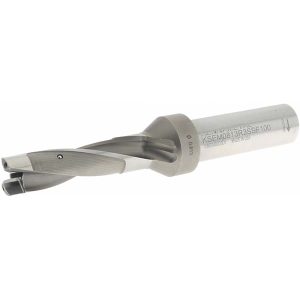 KENNAMETAL Replaceable-Tip Drill: 20.64 to 21.14 mm Dia, 66 mm Max Depth, 25.4 mm Weldon Flat Shank 1505115