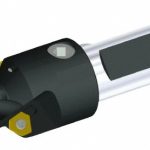 KENNAMETAL Replaceable-Tip Drill: 30.16 to 30.66 mm Dia, 241.3 mm Max Depth, 31.75 mm Weldon Flat Shank 1517254