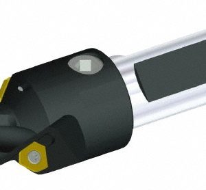 KENNAMETAL Replaceable-Tip Drill: 30.16 to 30.66 mm Dia, 241.3 mm Max Depth, 31.75 mm Weldon Flat Shank 1517254