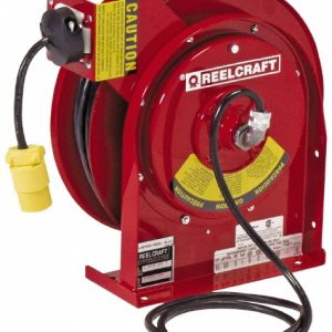REELCRAFT Cord & Cable Reel: 12 AWG, 45' Long, Outlet End L 4545 123 3
