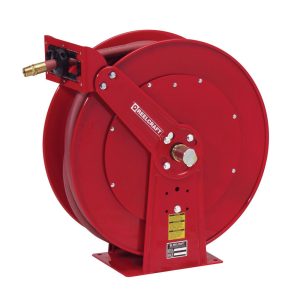 REELCRAFT Hose Reel with Hose: 3/4" ID Hose x 75', Spring Retractable D83075 OLP
