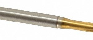 EMUGE Thread Forming Tap: #10-32 UNF, 2BX Class of Fit, Modified Bottoming, Cobalt, TiN Coated BU921400.5041