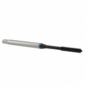 EMUGE #4-40 Modified Bottoming RH 2BX Nitride Cobalt 3-Flute Straight Flute Machine Tap BU100501.5003
